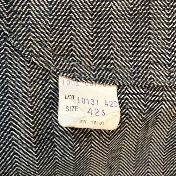 NWT Vintage Sears Roebucks USA Made Coveralls 42S - Picture 4 of 10